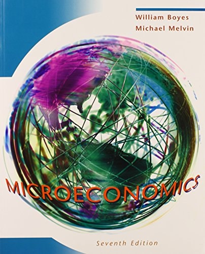 Microeconomics 7th Edition William J Boyes Michael Melvin