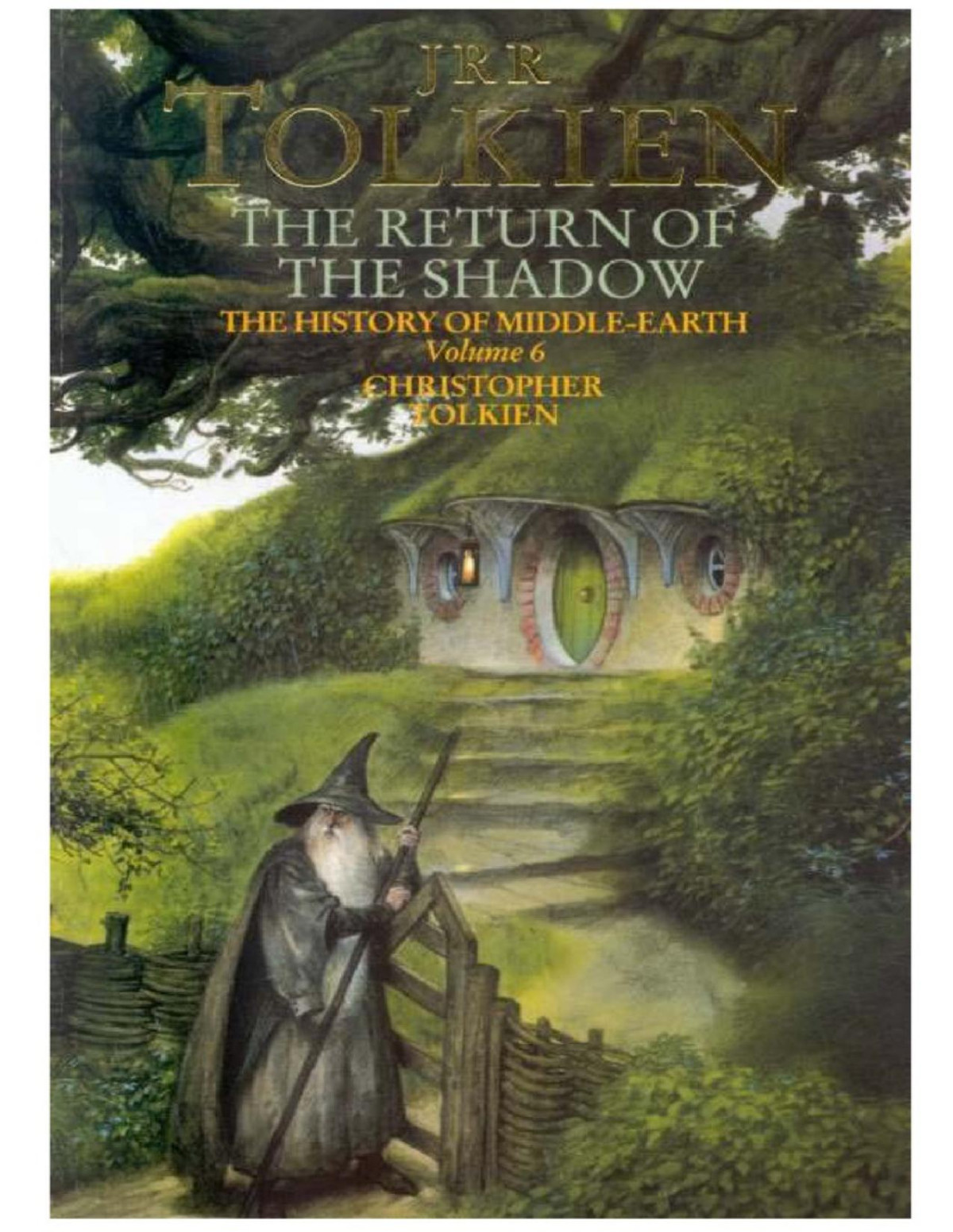 Vol6the Return Of The Shadow J R R Tolkienpdf J R R Tolkien