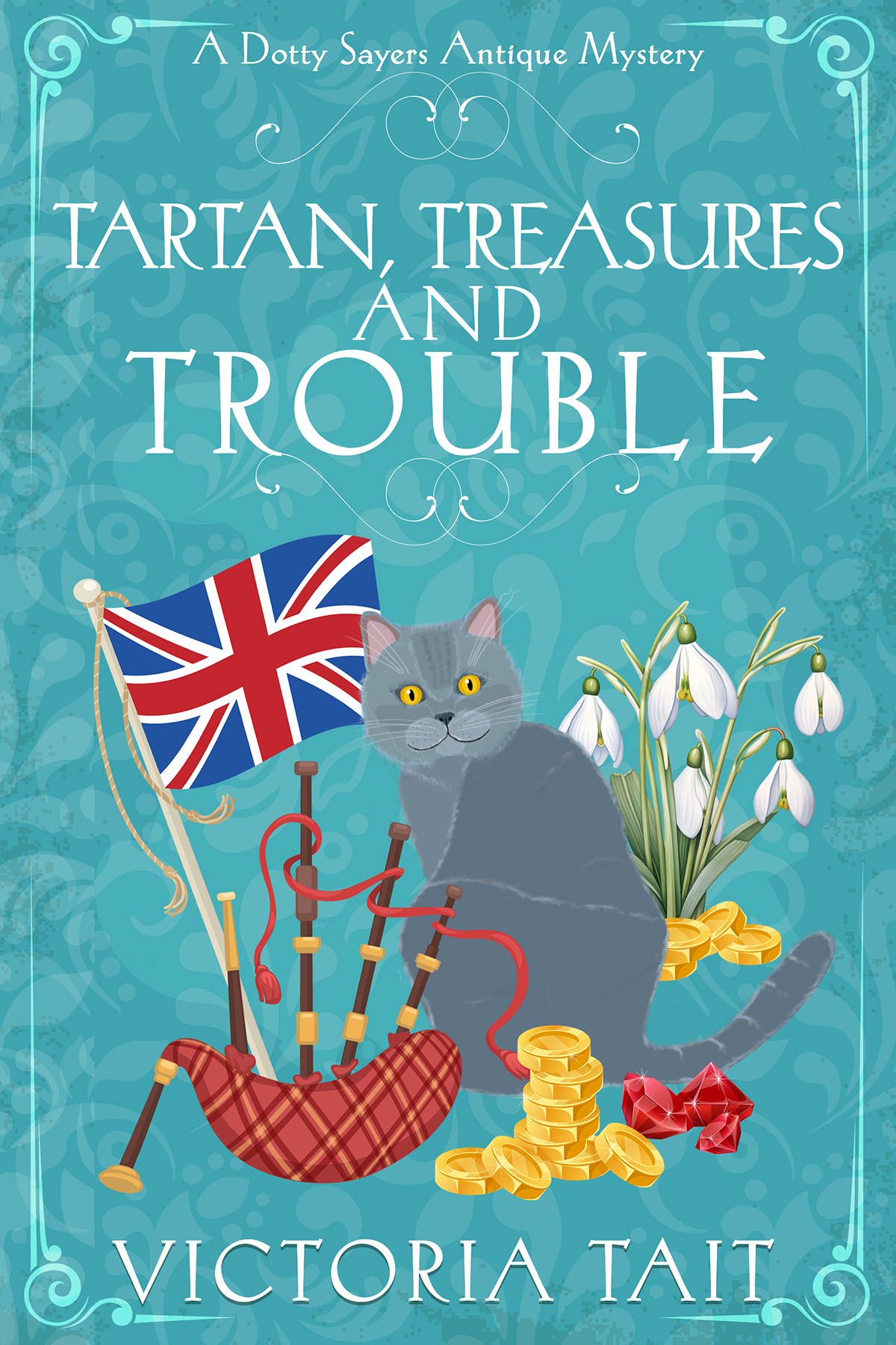 Tartan Treasures And Trouble A British Cozy Murder Mystery With A Female Amateur Sleuth Victoria Tait