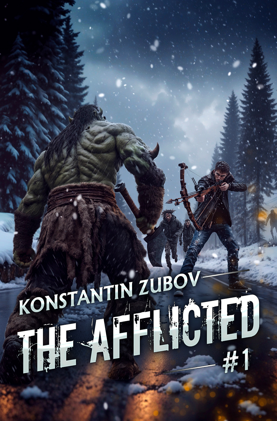 The Afflicted Book 1 A Litrpg Apocalypse Adventure Series Konstantin Zubov