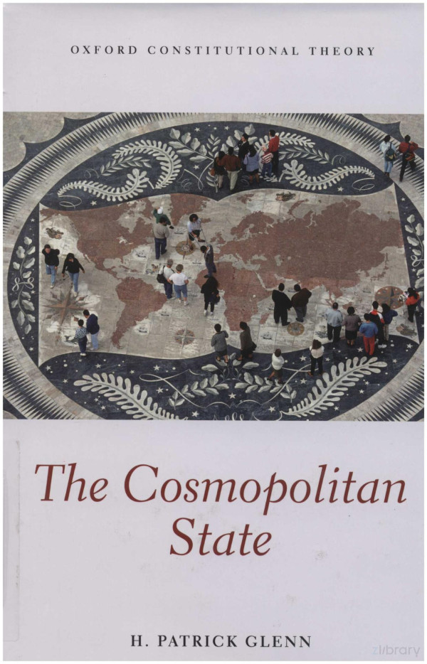The Cosmopolitan State 2013th Edition Hpatrick Glenn