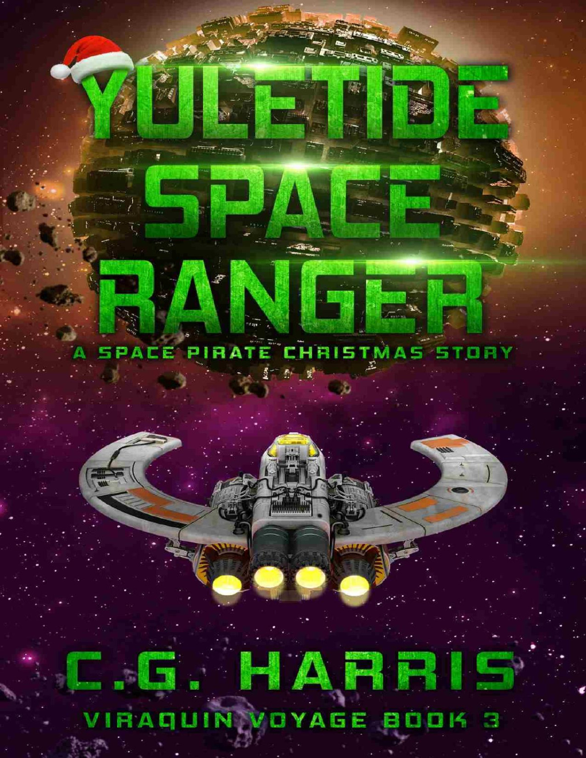 Viraquin Voyage 3 Yuletide Space Ranger C G Harris