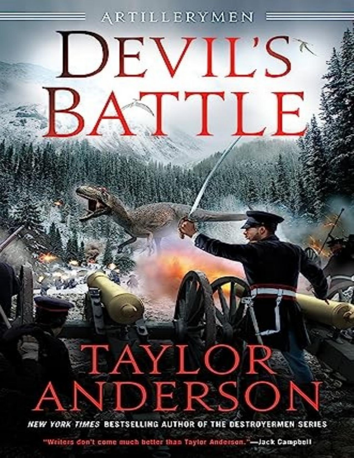 Artillerymen 3 Devils Battle Taylor Anderson