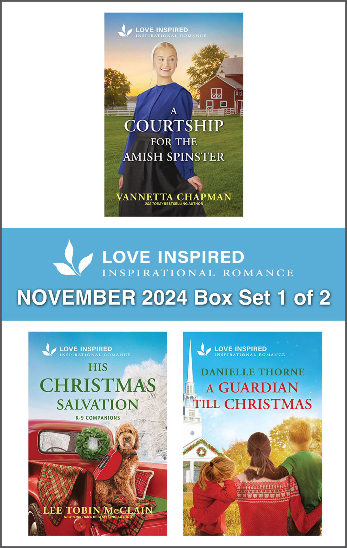 Love Inspired November 2024 Box Set 1 Of 2 Vannetta Chapman Lee Tobin Mcclain And Danielle Thorne