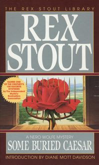 Some Buried Caesar Reissue Rex Stout