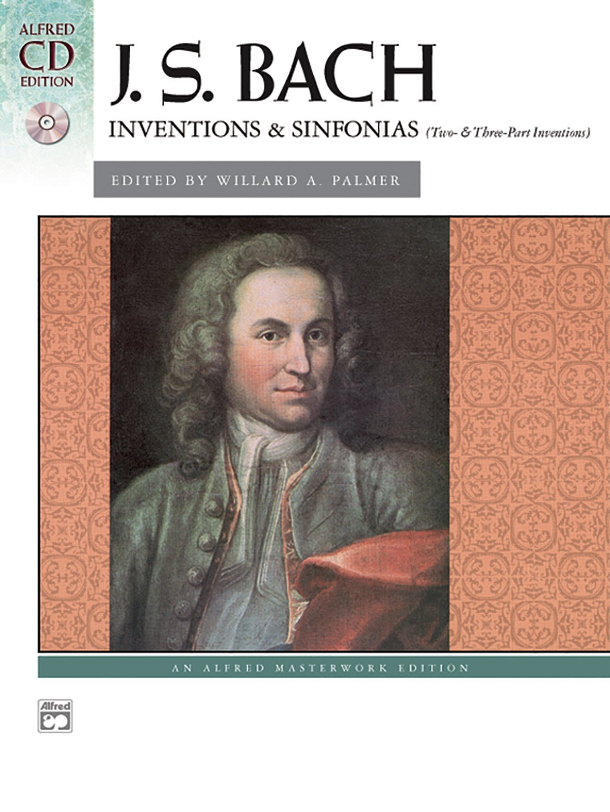 J S Bach Inventions Sinfonias 2 3 Part Inventions Willard A Palmer Ed