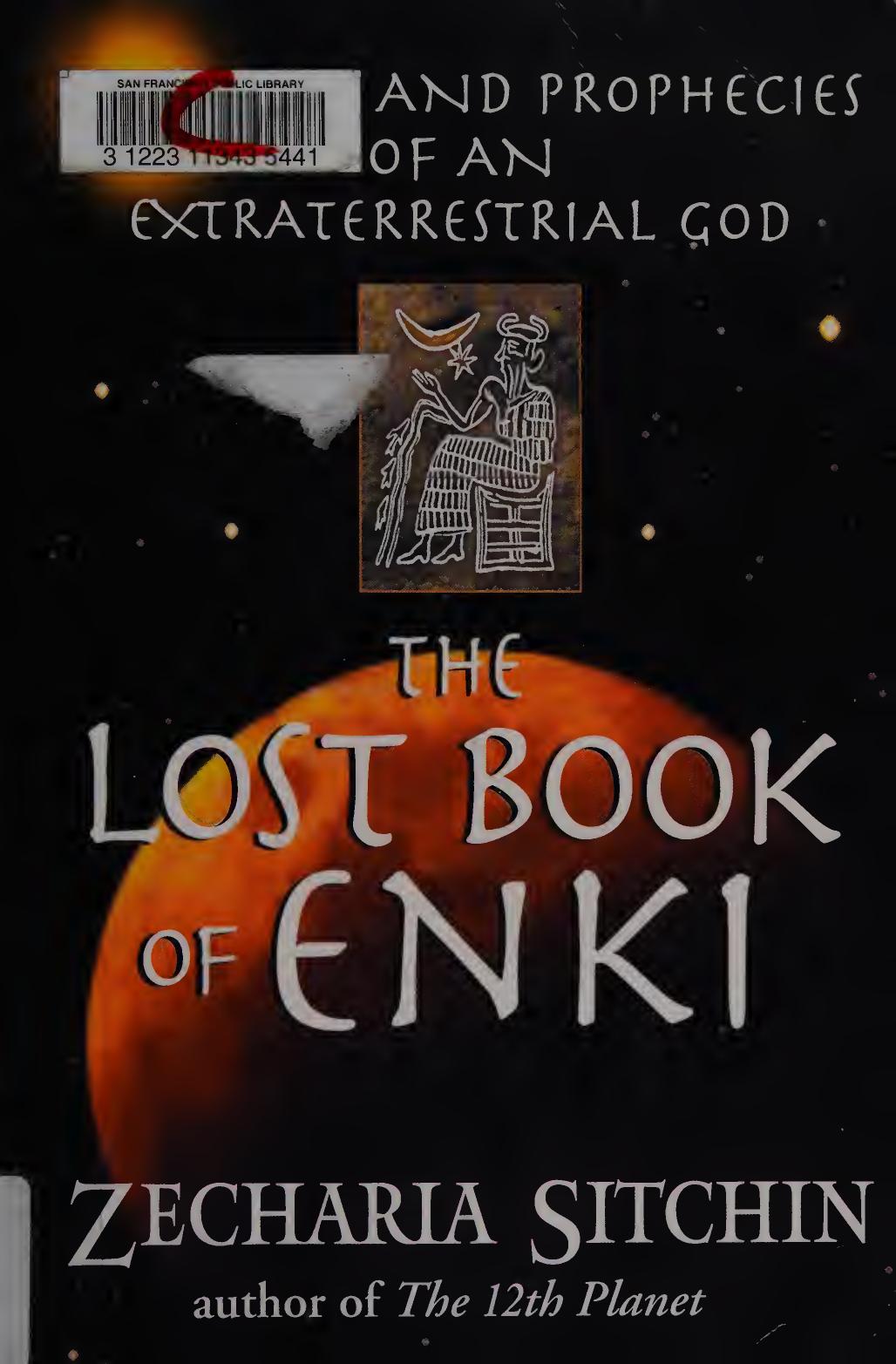 The Lost Book Of Enki Sitchin Zecharia
