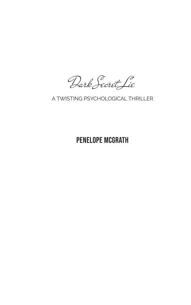 Dark Secret Lie Penelope Mcgrath