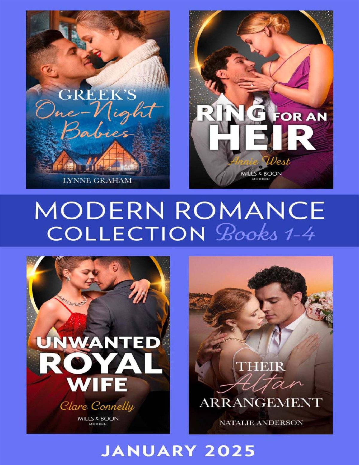 Modern Romance January 2025 Books 14 Lynne Graham Annie West