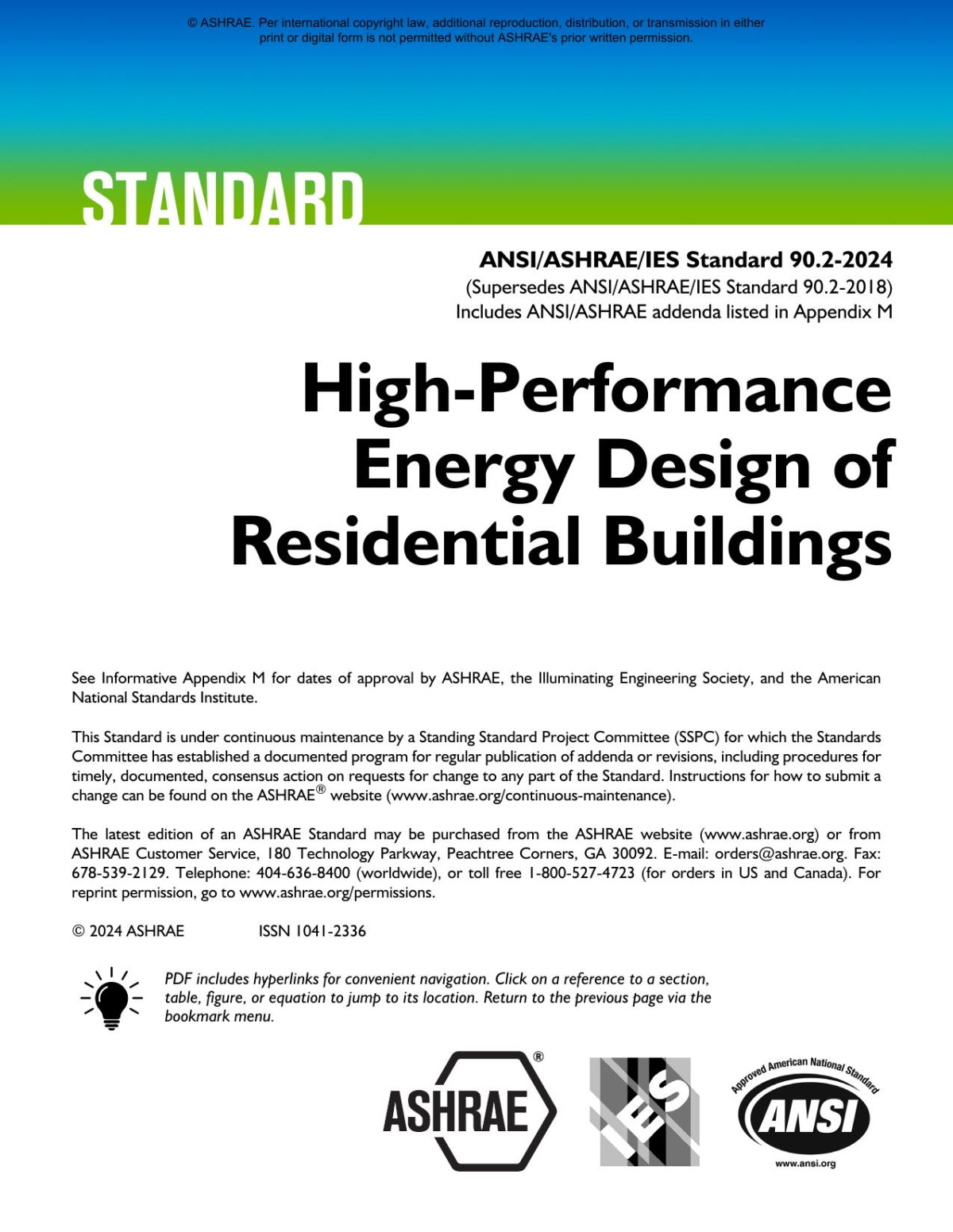 Ansiashraeies Standard 9022024 Highperformance Energy Design Of Residential Buildings Ashrae