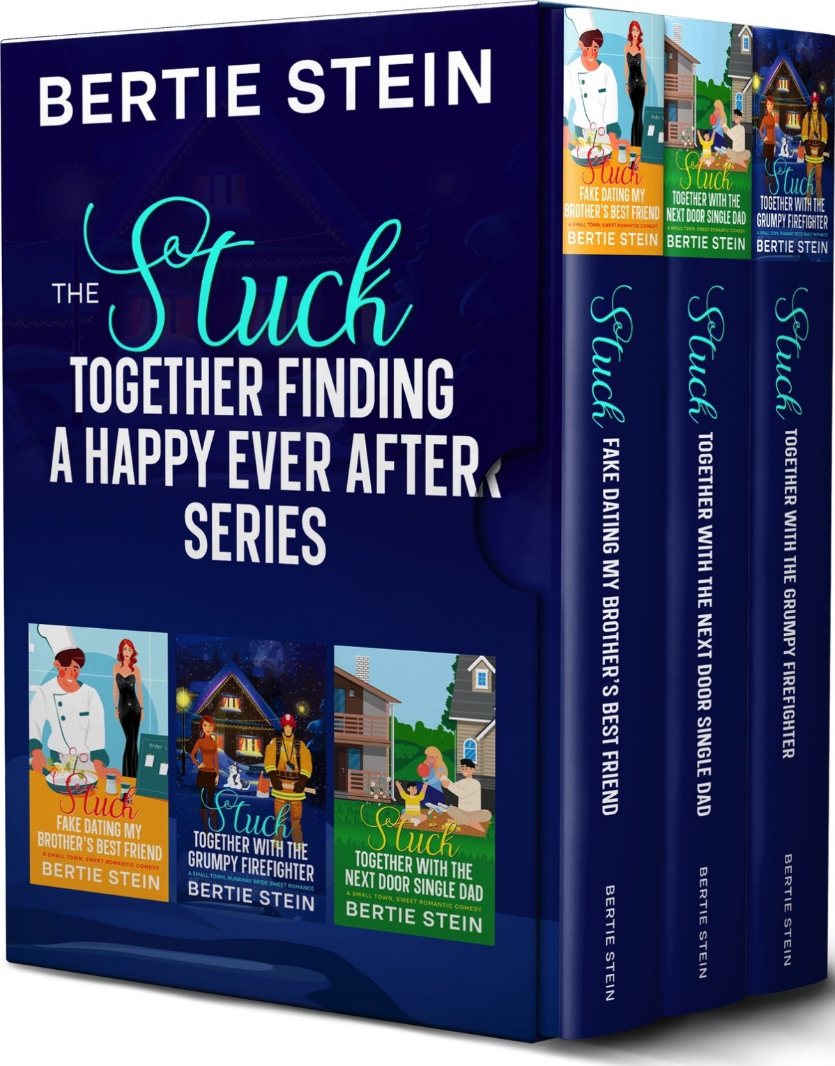 The Stuck Together Finding A Happy Ever After 0103 Box Set Bertie Stein