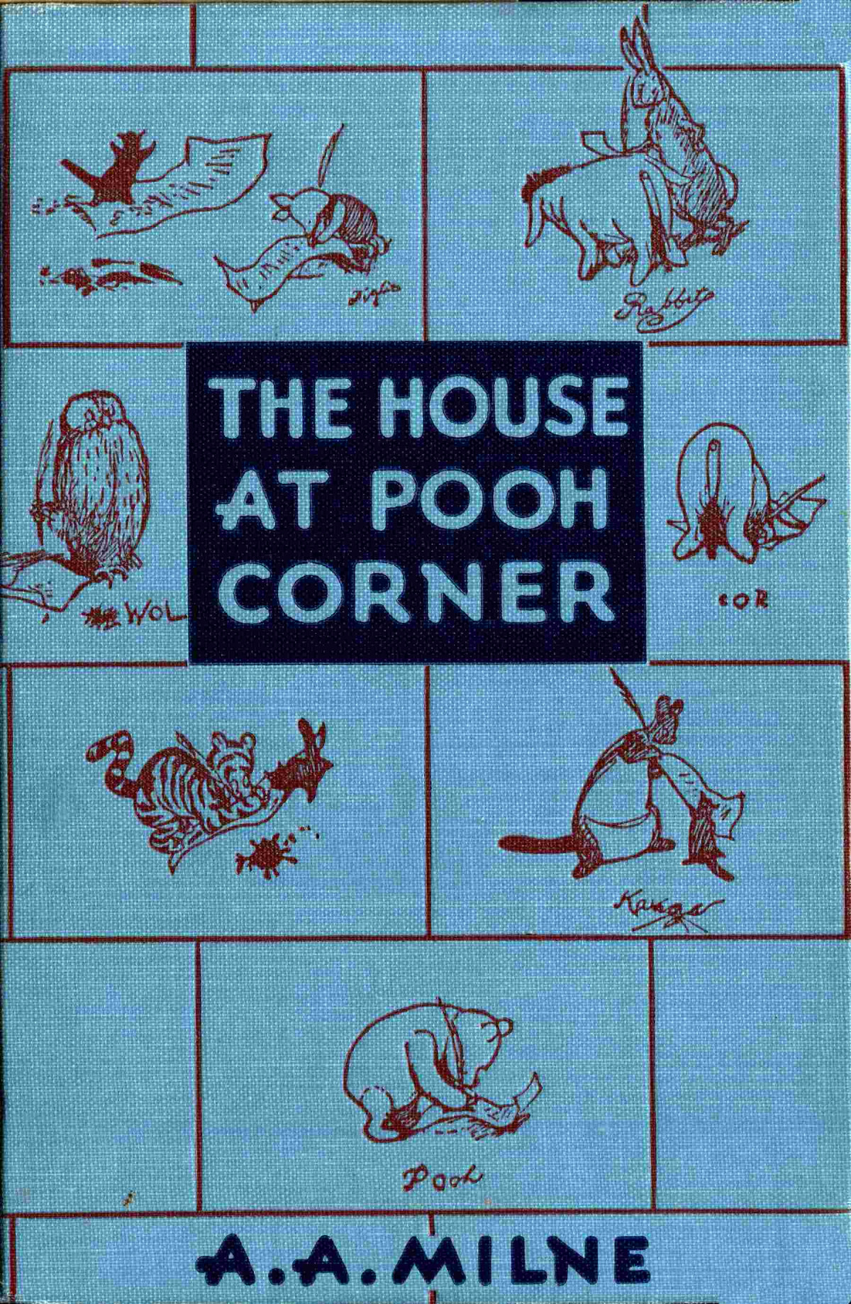 The House At Pooh Corner A A Milne