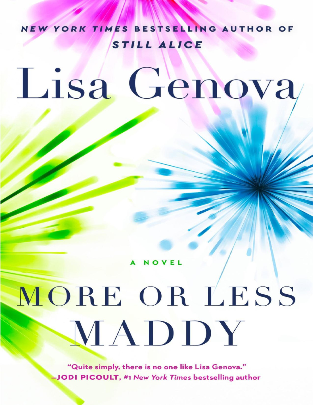 More Or Less Maddy A Novel Lisa Genova
