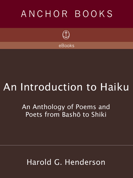 An Introduction To Haiku Harold Gould Henderson