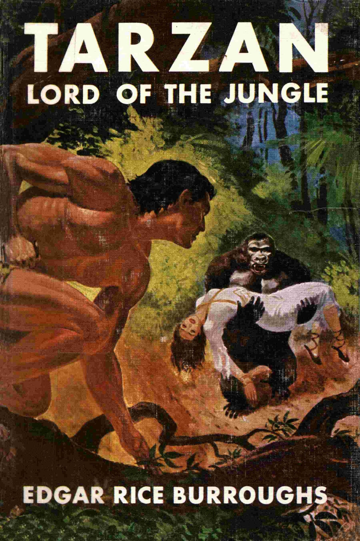 Tarzan Lord Of The Jungle Edgar Rice Burroughs