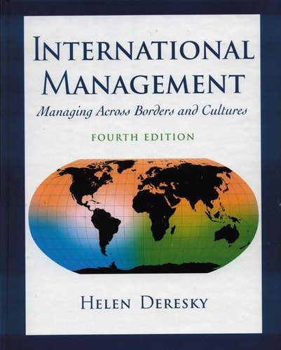 International Management Managing Across Borders And Cultures 2003th Edition Helen Deresky