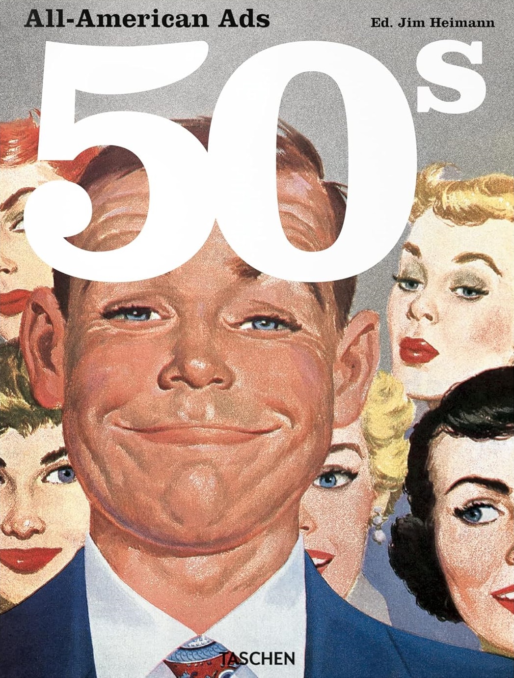 Allamerican Ads 50s 1st Edition Jim Heimann