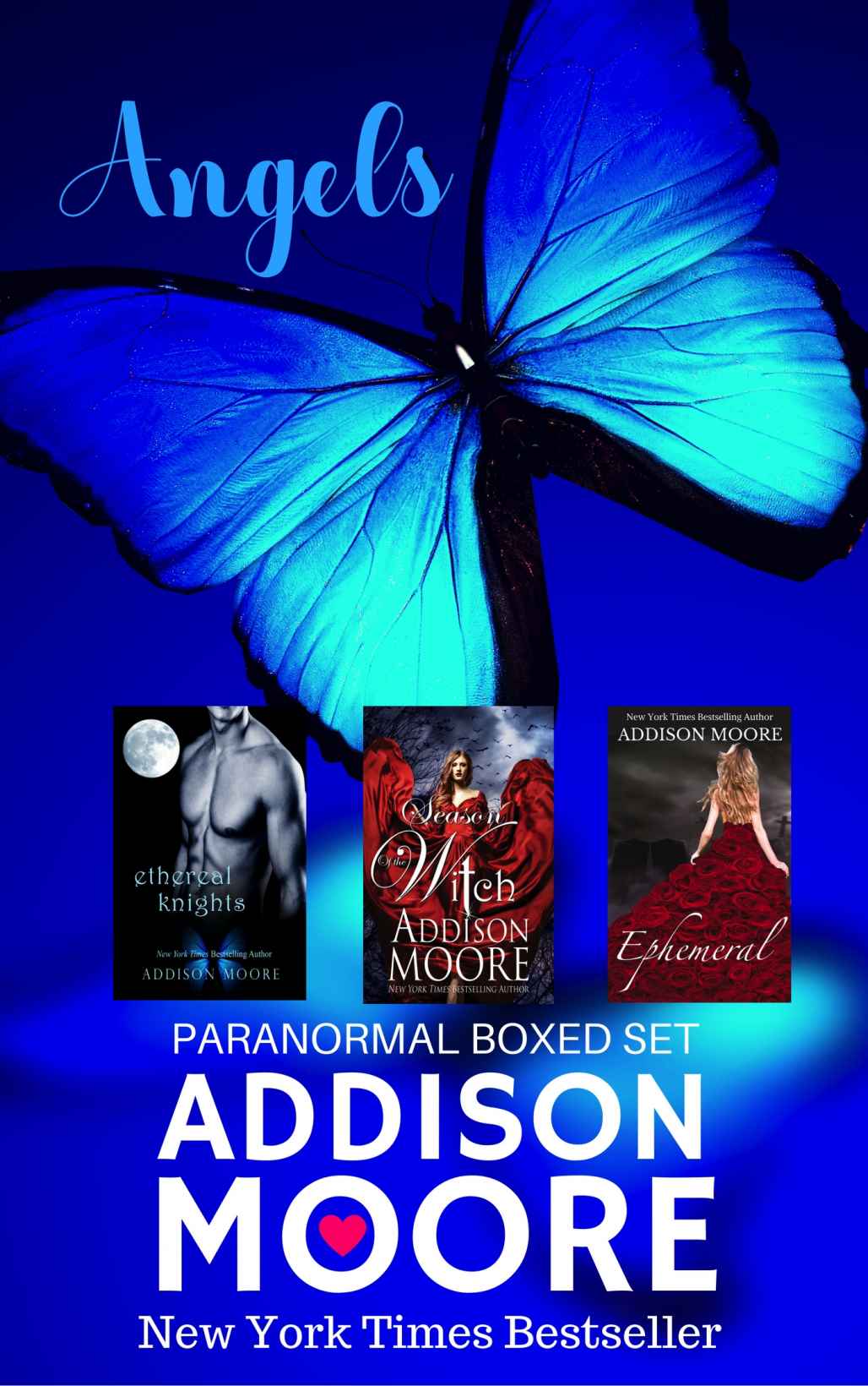 Angels A Paranormal Boxed Set Celestra Series Addison Moore