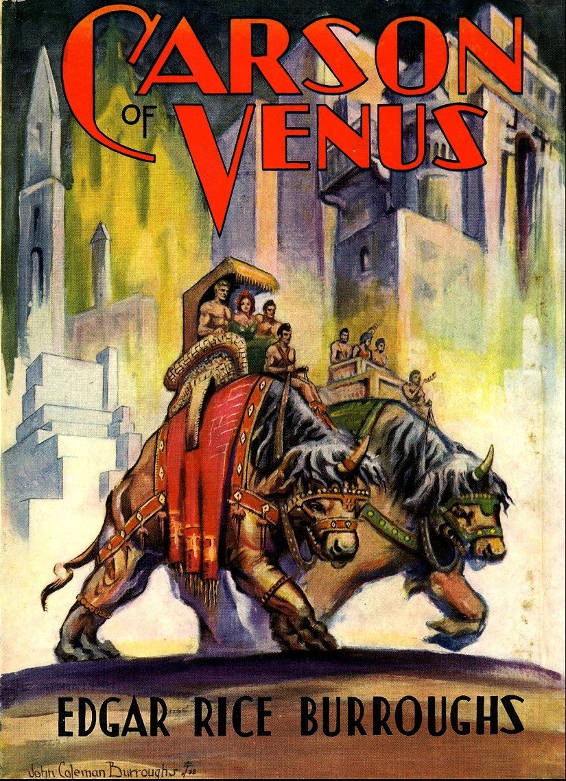 Venus 3 Carson Of Venus Edgar Rice Burroughs
