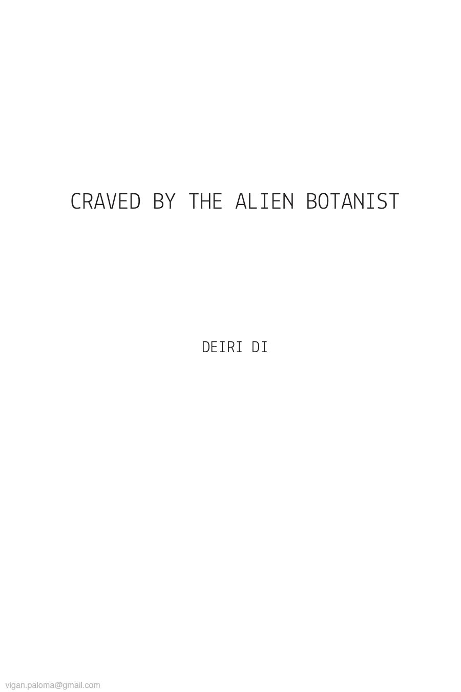 Craved By The Alien Botanist Deiri Di