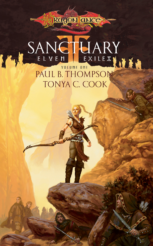 Elven Exiles 01 Sanctuary Paul B Thompson Tonya C Cook