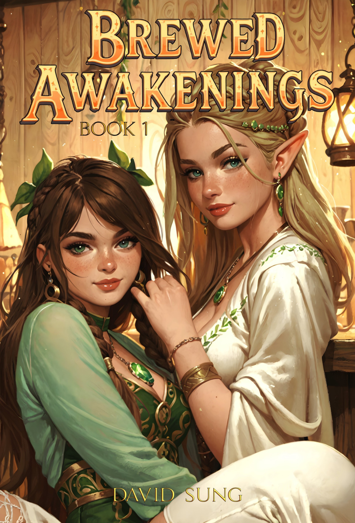 Brewed Awakenings A Mens Harem Romance Isekai Warlock Book 1 David Sung