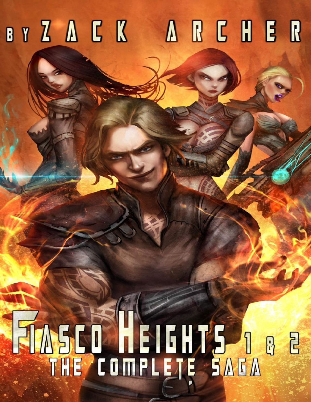 Fiasco Heights 12 A Superhero Harem Adventure The Complete Saga Zack Archer
