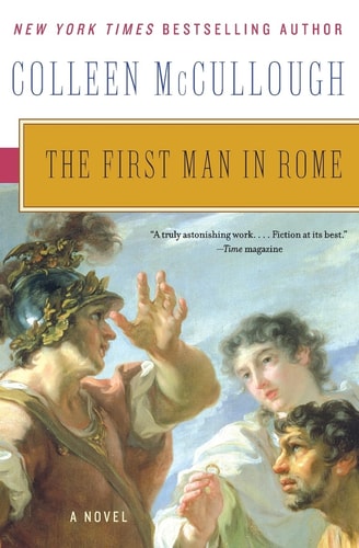 The First Man In Rome First Edition Colleen Mccullough