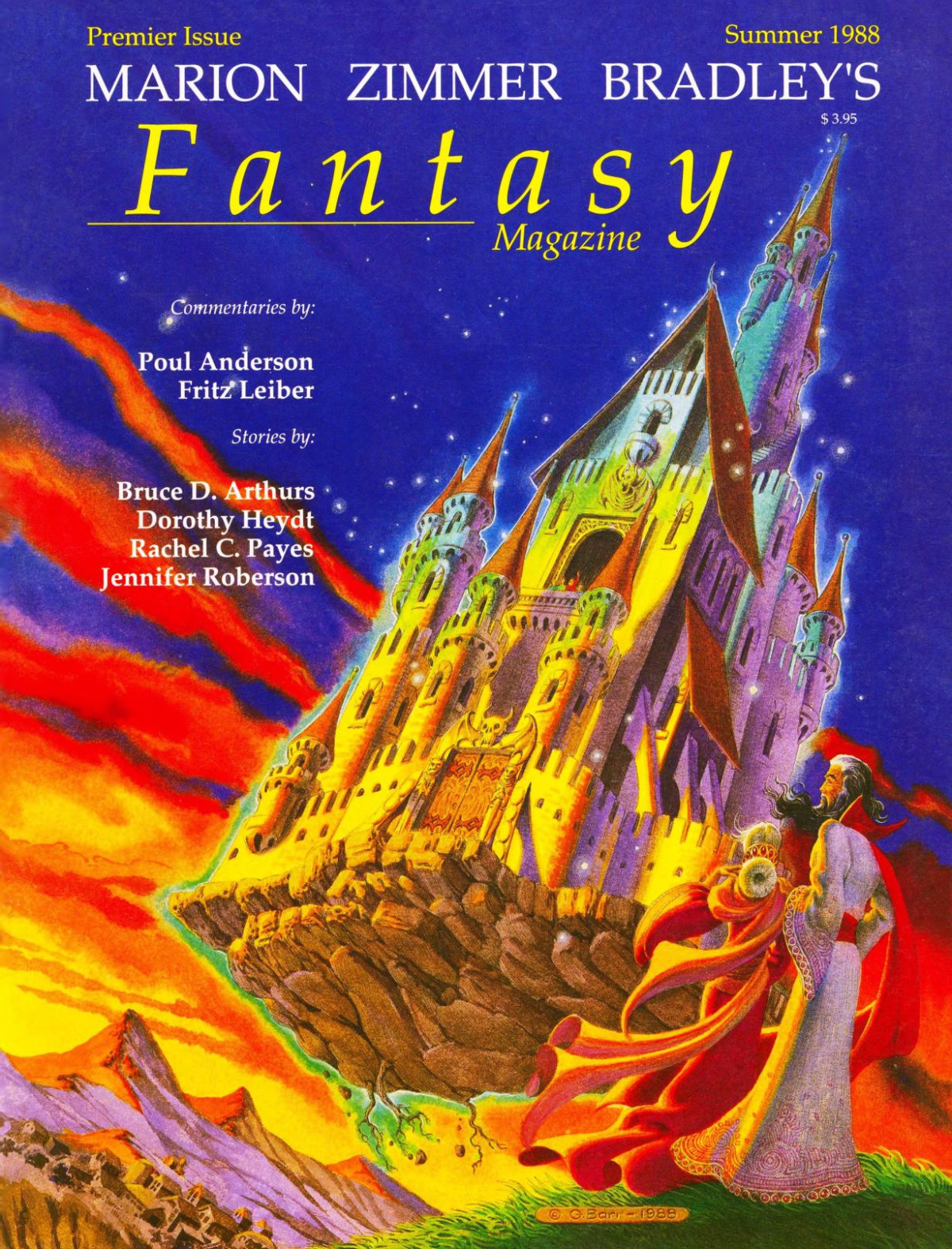 Marion Zimmer Bradleys Fantasy Magazine 1 Summer 1988 Unknown