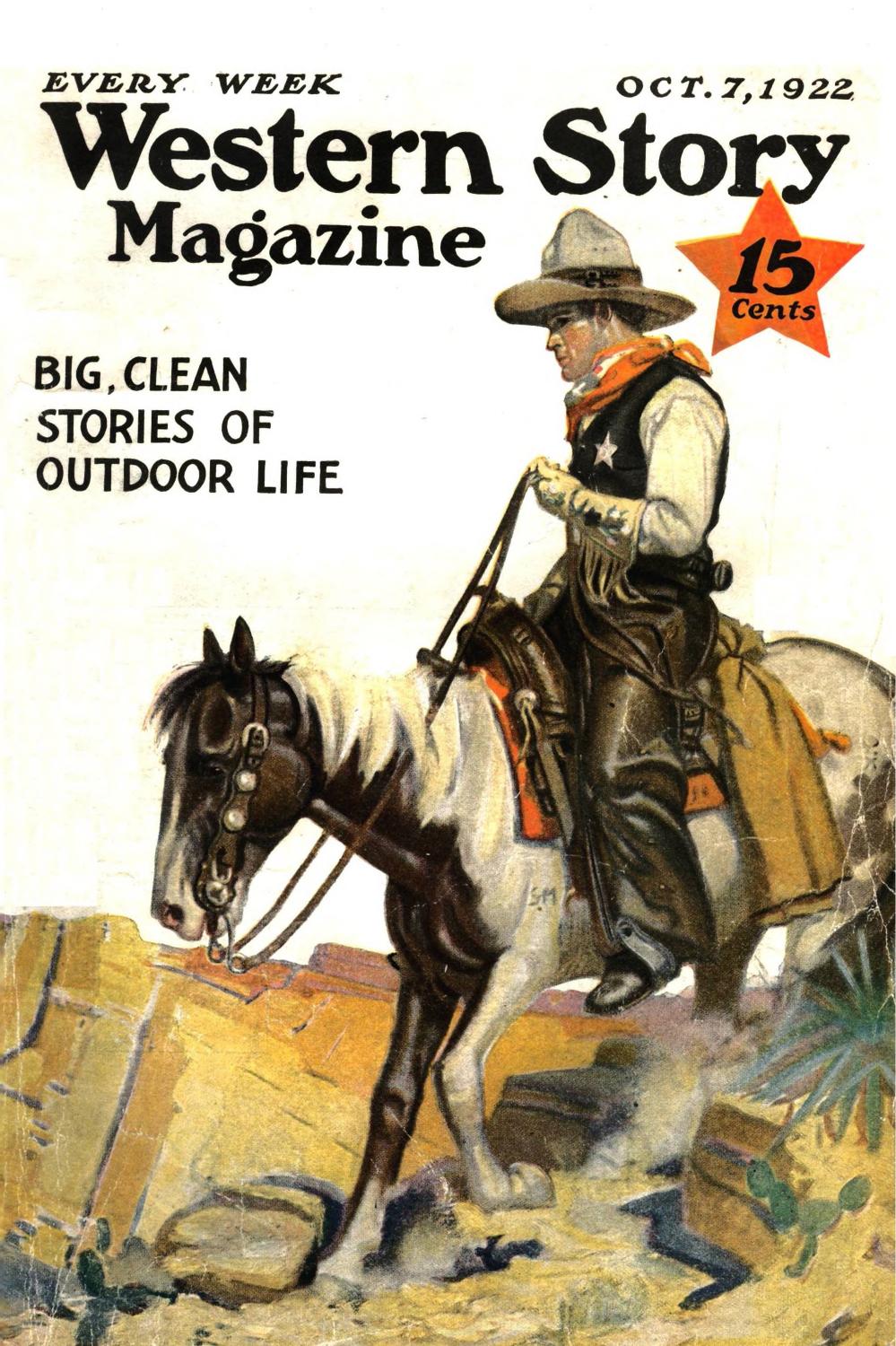Western Story Magazine 7 October 1922 Unknown