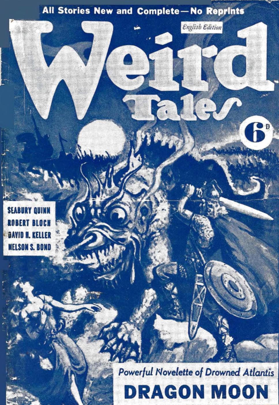 Wierd Tales Uk June 1942 Unknown