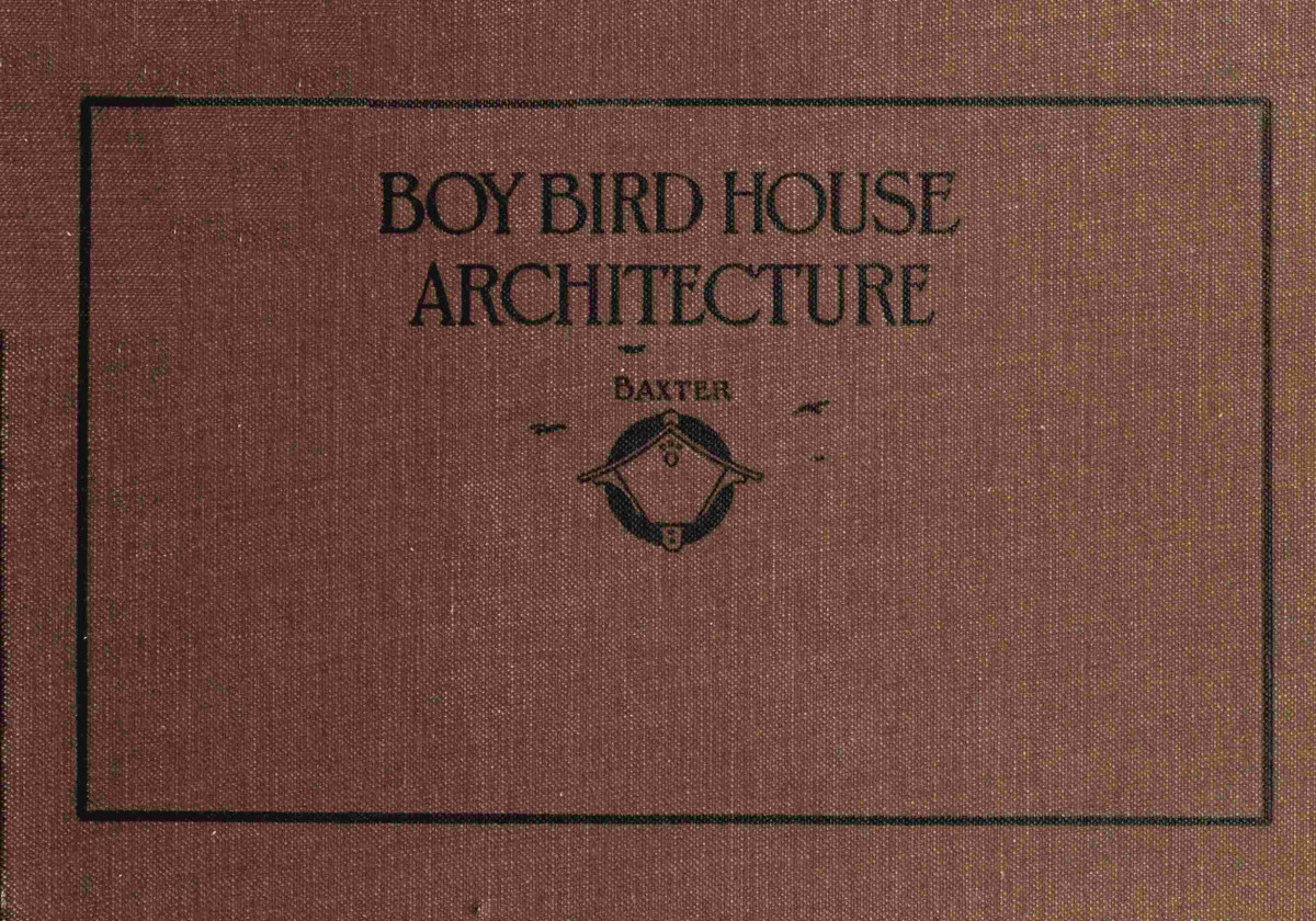 Boy Bird House Architecture Leon H Baxter