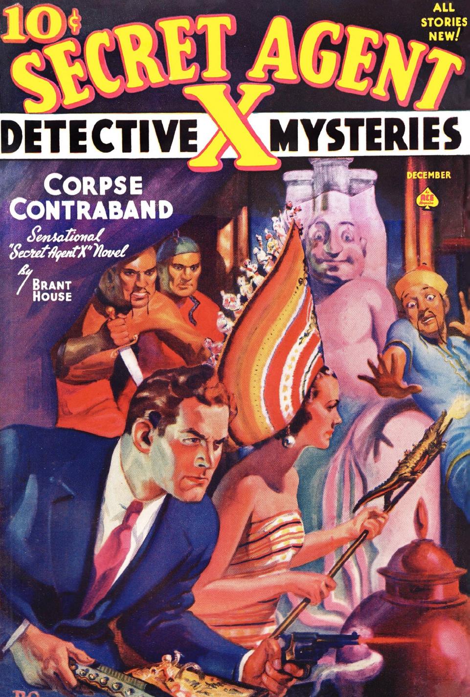 Secret Agent X December 1938 Unknown