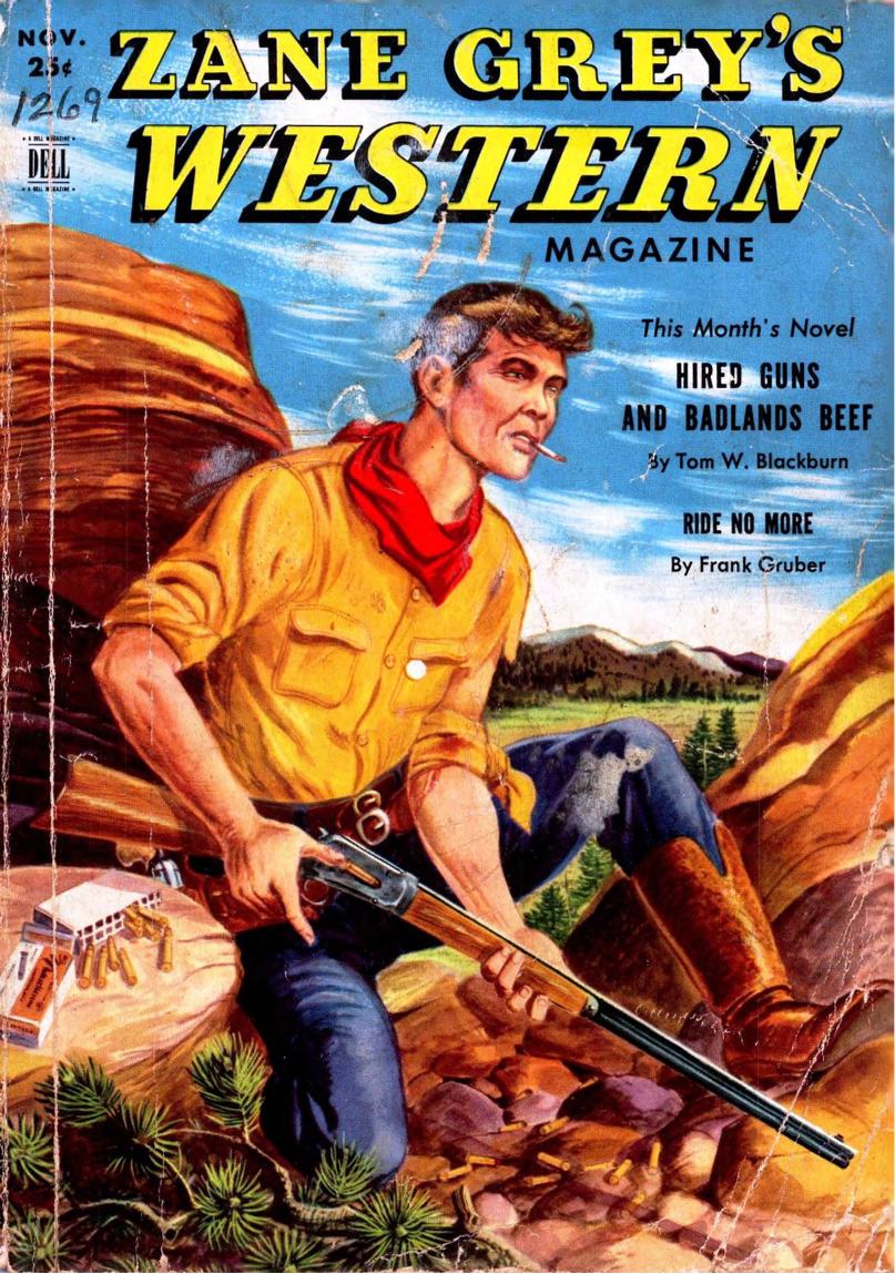 Zane Greys Western Magazine November 1950 Unknown