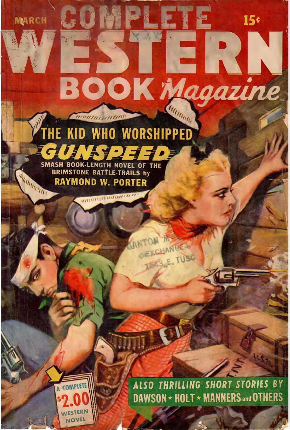 Complete Western Book Magazine March 1944 Unknown