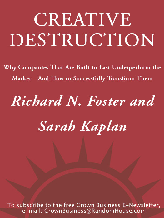 Creative Destruction Richard Foster