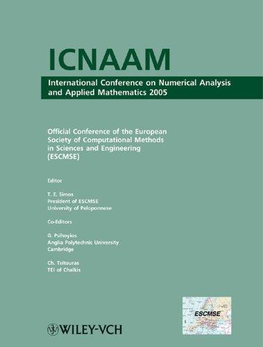 International Conference Of Numerical Analysis And Applied Mathematics 2005 1st Edition T E Simos