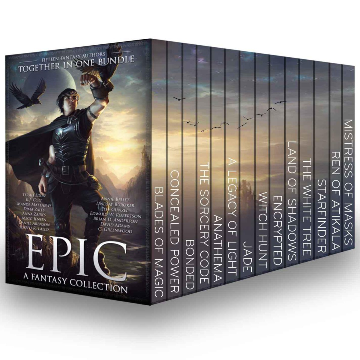 Epic Fourteen Books Of Fantasy David Adams