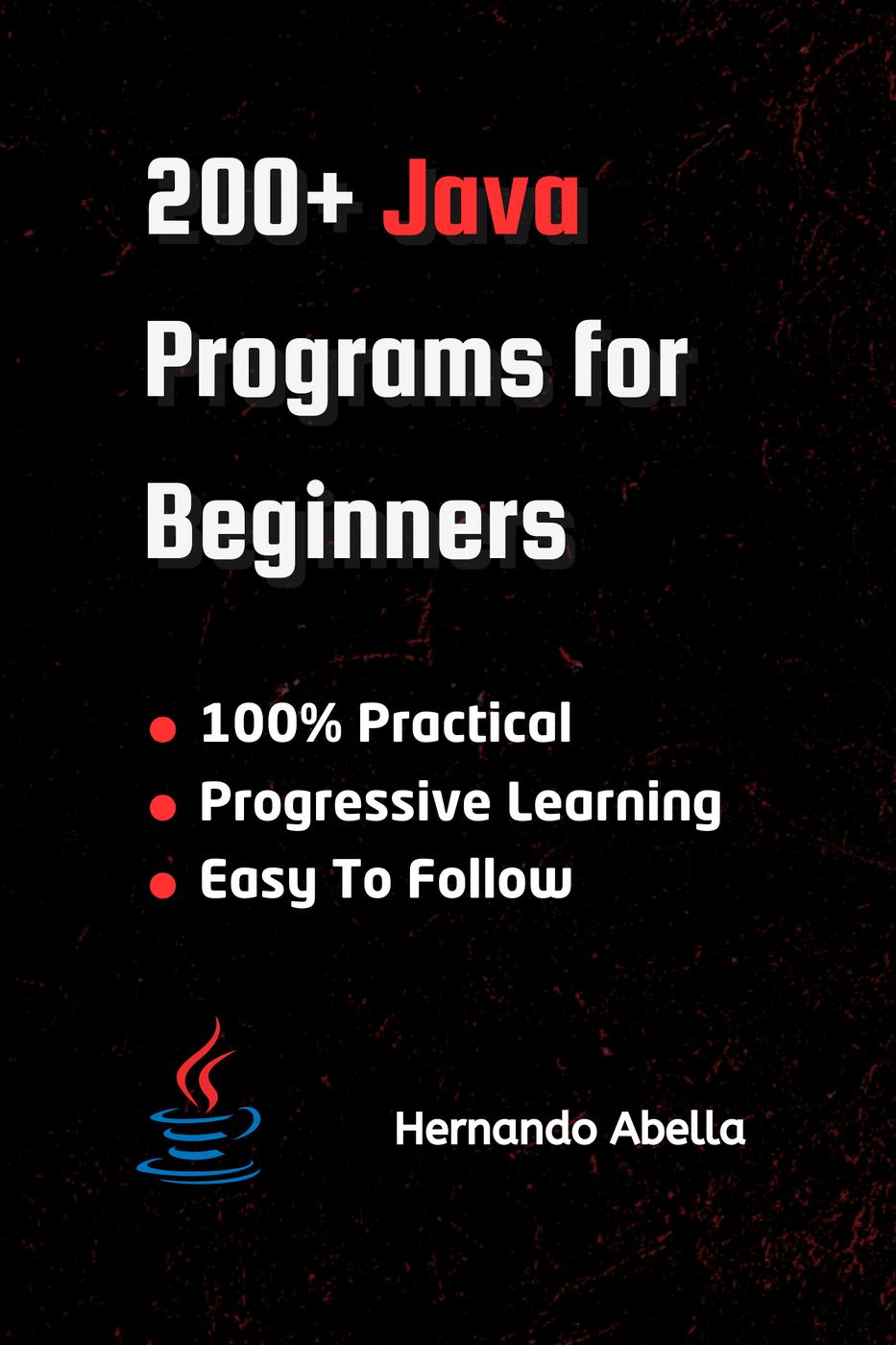 200 Java Programs For Beginners Hernando Abella