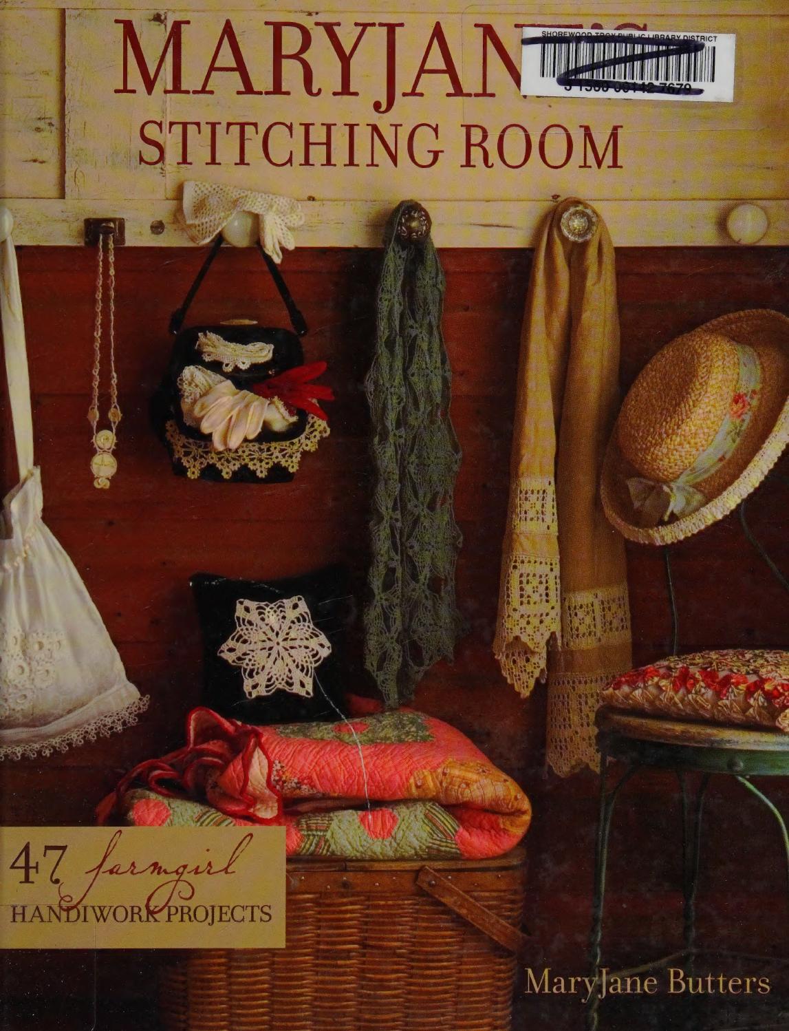 Maryjanes Stitching Room 47 Farmgirl Handiwork Projects Butters