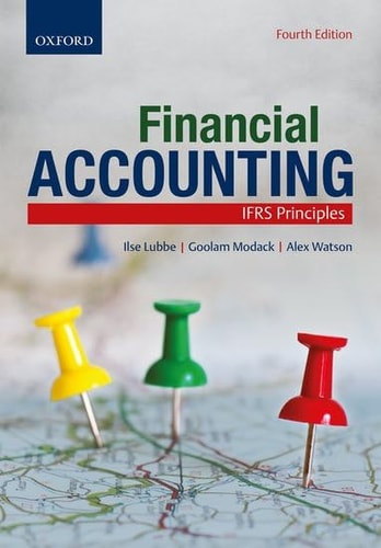 Financial Accounting Ifrs Principles Fourth Edition 2014th Edition Ilse Lubbe