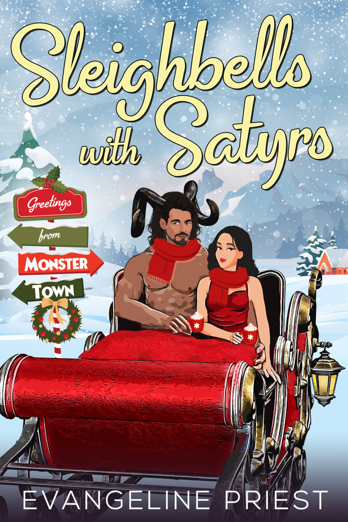 Sleighbells With Satyrs An Avalon Vale Story Evangeline Priest Eva Priest