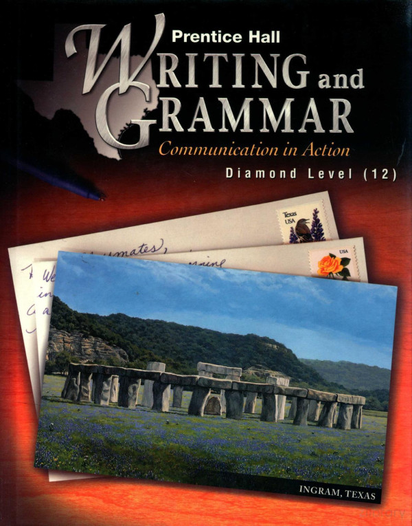Prentice Hall Writing And Grammar Communication In Action 2001th Edition Diamond Level
