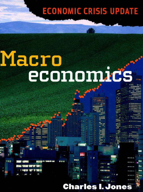 Macro Economics Economic Crisis Update 2010th Edition Charles Ijones