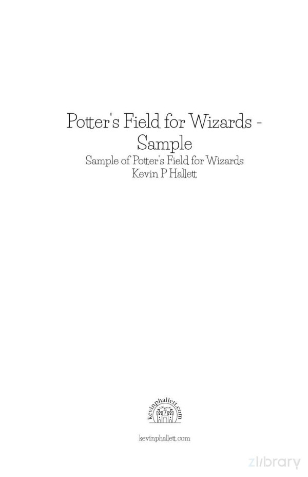 Potters Field For Wizards Kevin P Hallett