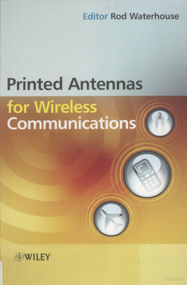 Printed Antennas For Wireless Communications 2007th Edition Rod Waterhouse