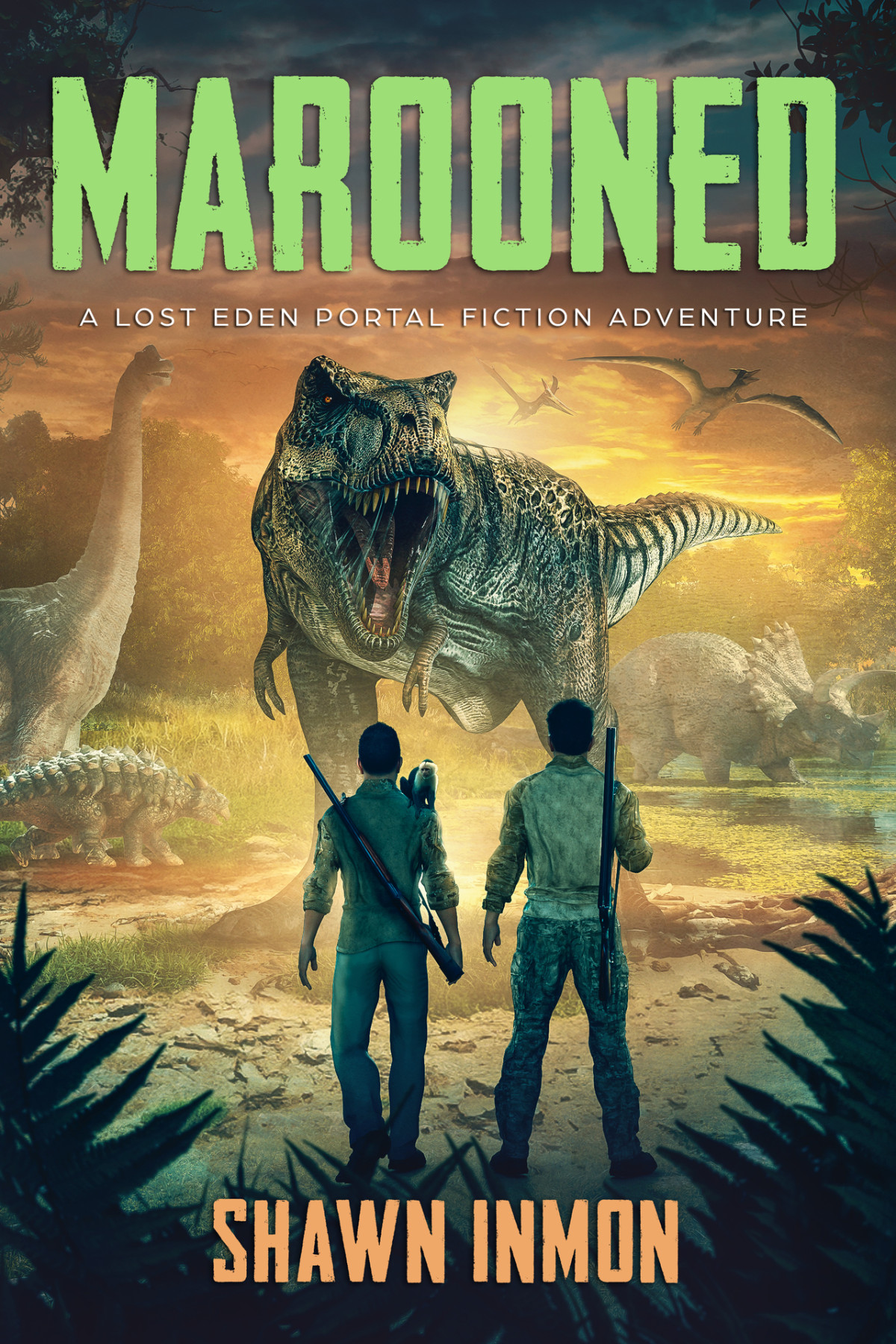 Marooned A Lost Eden Portal Fiction Adventure Lost Eden A Portal Fiction Adventure Book 2 Shawn Inmon