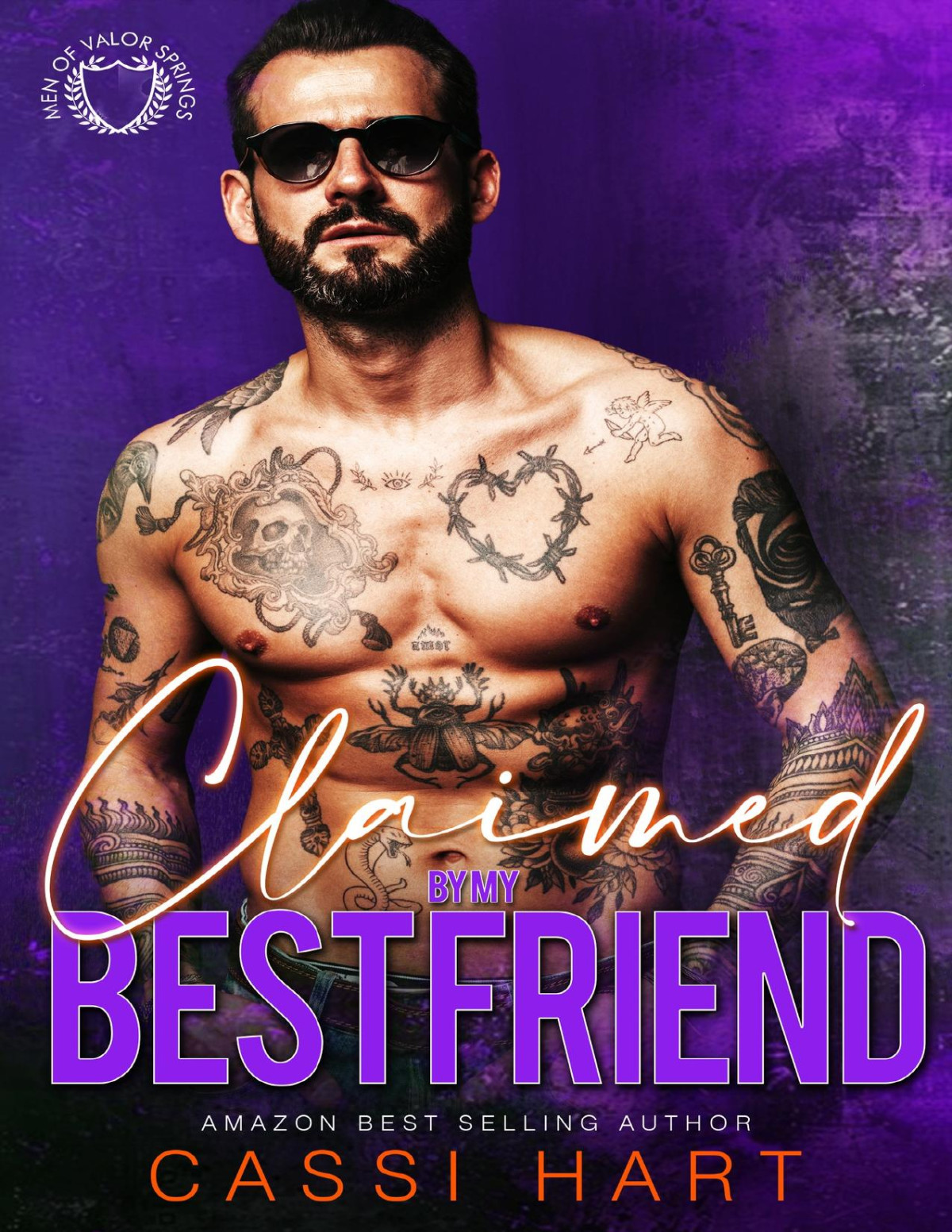 Claimed By My Best Friend Small Town Heroes Book 7 Men Of Valor Springs Cassi Hart