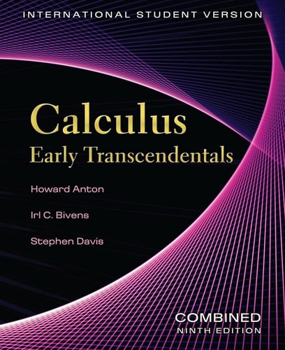 Calculus Early Transcendentals International Student Version 9th Edition Howard Anton