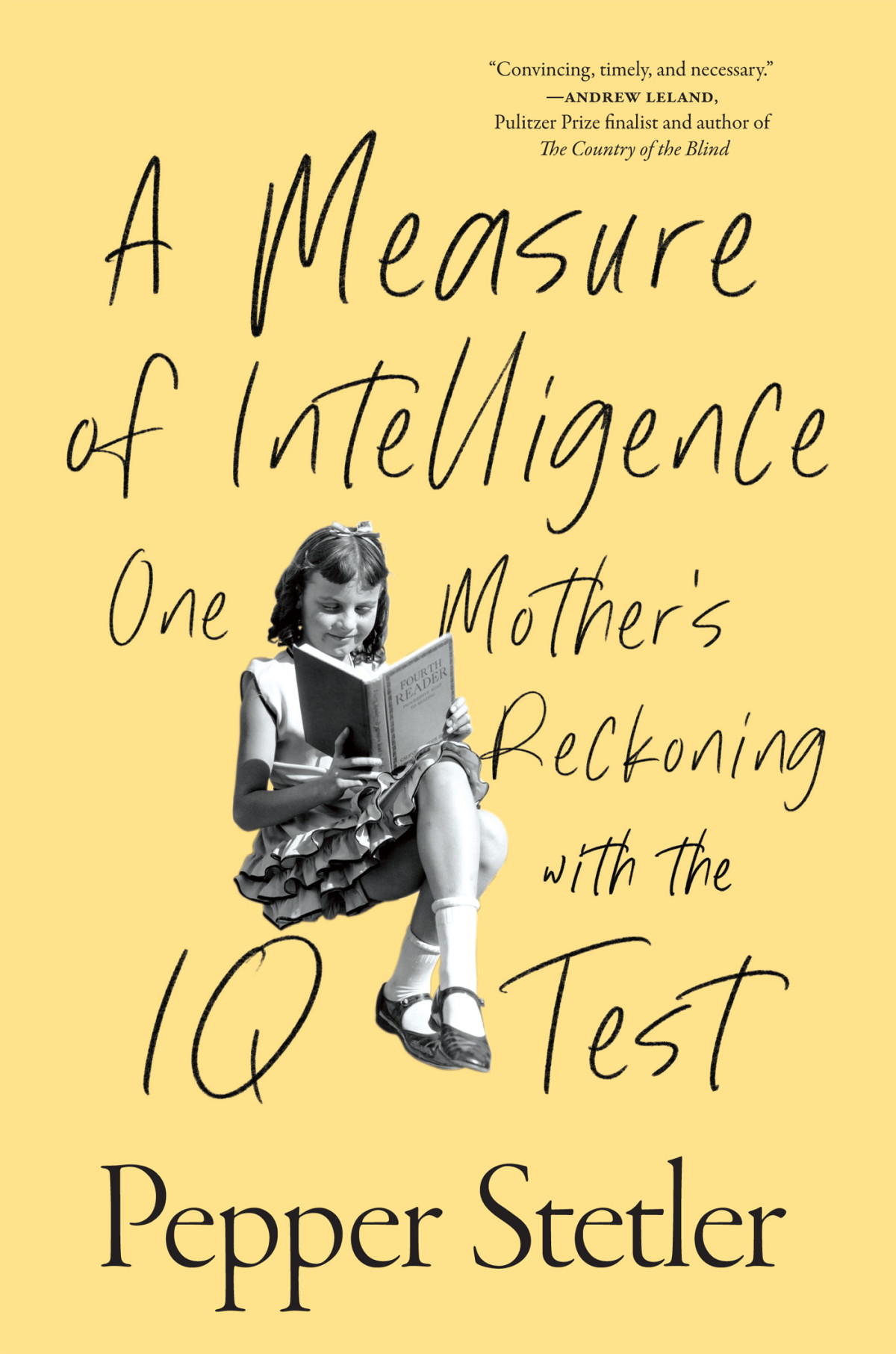 A Measure Of Intelligence Pepper Stetler